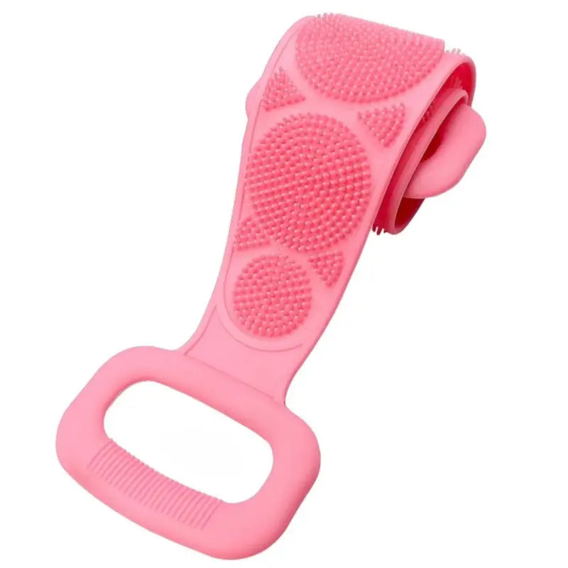 ClearBack extra-long silicone strap for full back coverage