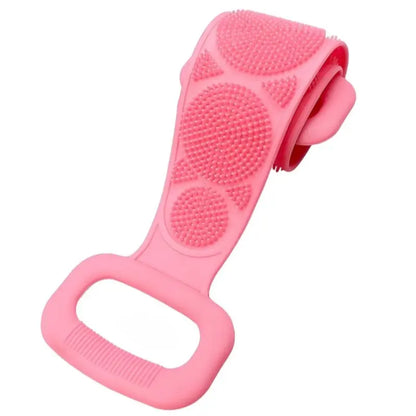 ClearBack extra-long silicone strap for full back coverage