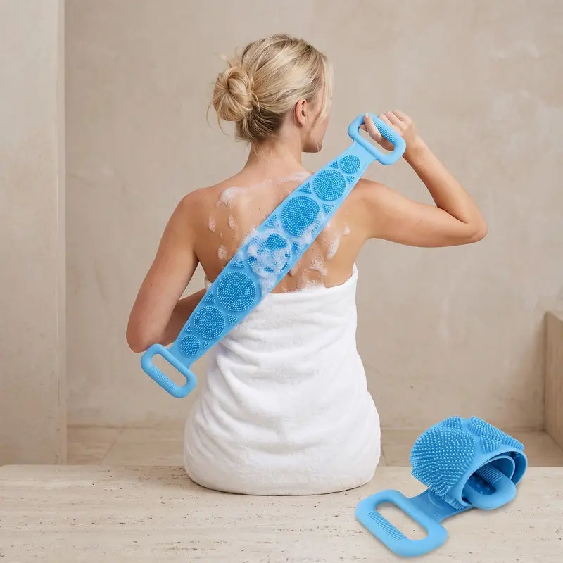 ClearBack Co. double-sided silicone back scrubber