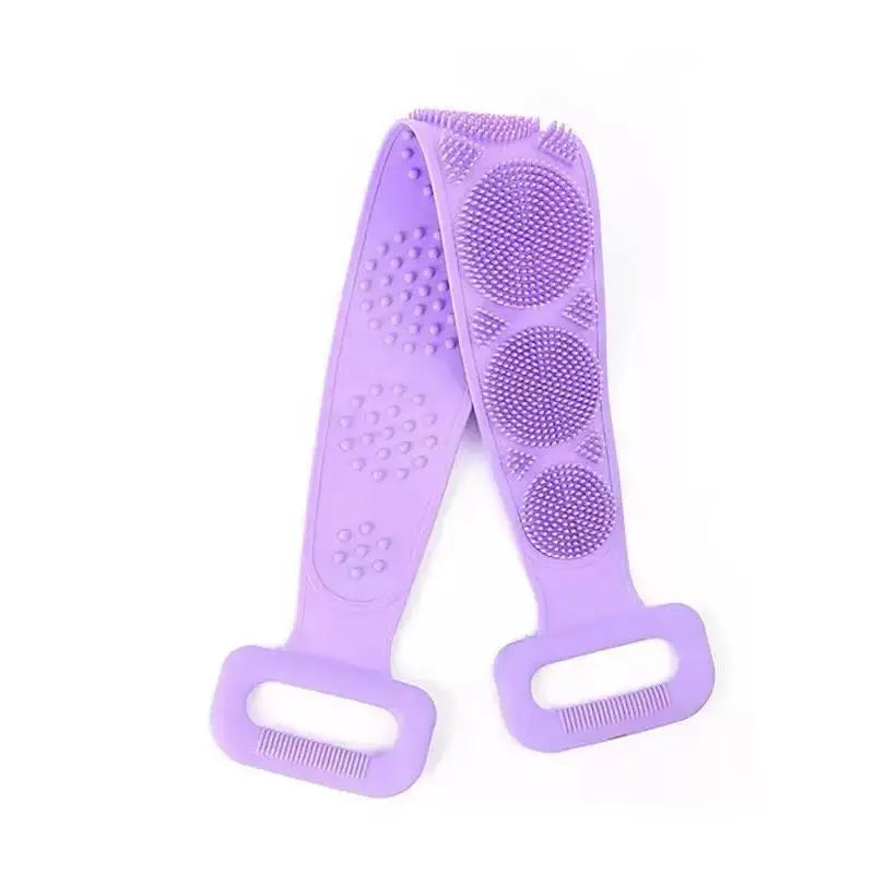 ClearBack back scrubber with easy-grip handles for controlled pressure